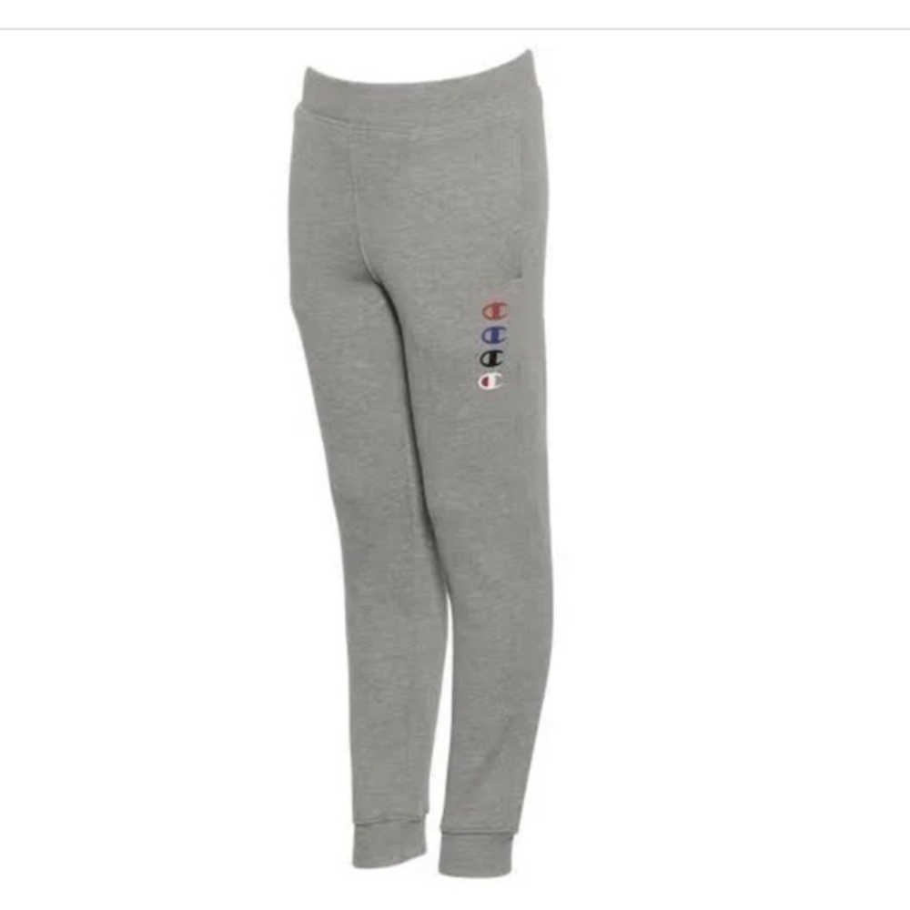 CHAMPION Boys Drop Shadow Grey Joggers
